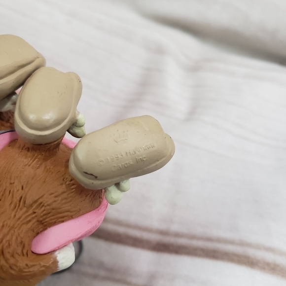 Hallmark Mom & Dad Fox In Robes & Slippers Christmas Ornament 1993 Keepsake 2.5" - Picture 4 of 6